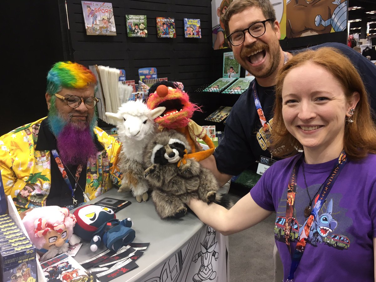 IT_gremlin's tweet photo. Animaaal rescue! #gencon2016 https://t.co/0TYnwFVL2Q