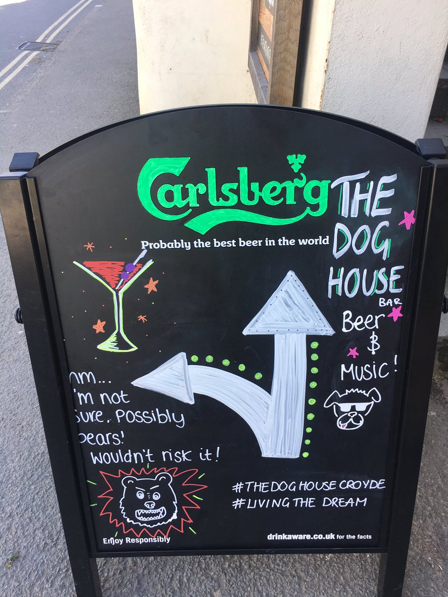 thatchcroyde's tweet photo. Beware of Bears!!! #TheDogHouseCroyde #ThatchCroyde #BillyBuddsCroyde #CroydeLife #Croyde https://t.co/bMAOosGVZj