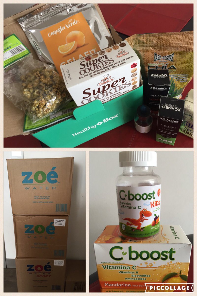 Lista para vivir saludablemente con <a href="/zoe_water/">Zoé Water®</a> <a href="/HealthyBoxMX/">Healthy Box</a> y <a href="/cboostmexico/">C-Boost</a> #Alcalinizate #CuidaTuSalud #VitaminaC