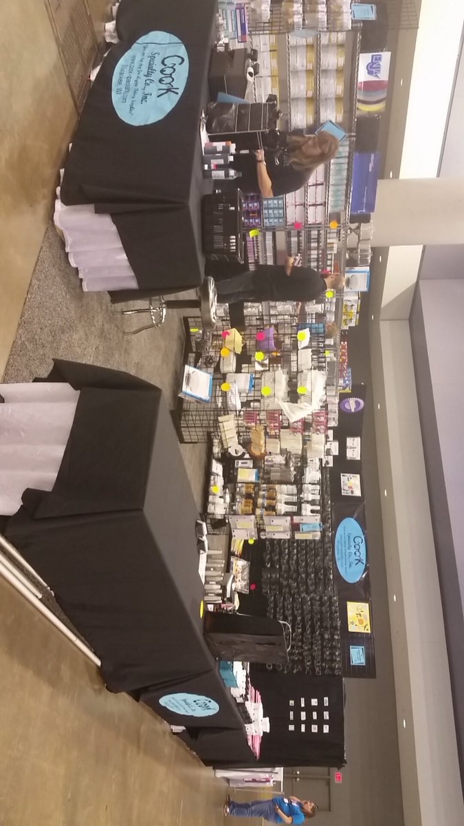 Almost ready to go!! Hope to see you here! #ICES #2016 #cakedecorating