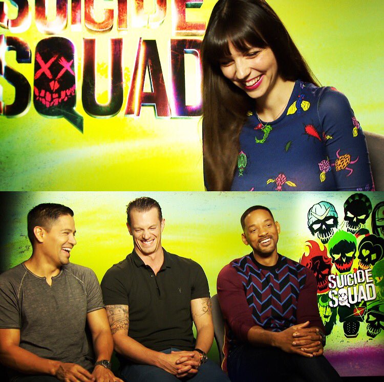 ladywarhol's tweet photo. these guys. @jay_hernandez @joelkinnaman @SuicideSquadUK @SuicideSquadWB #SuicideSquad https://t.co/y1RKr7zCk0