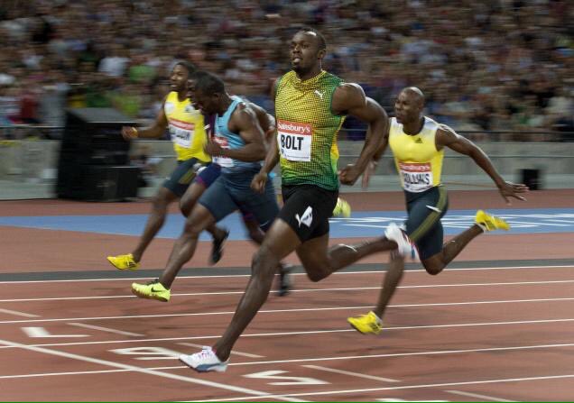 VisionJA's tweet photo. #JamaicaToday Sprinter Usain Bolt's hamstring injury a hot topic at Rio Olympics. https://t.co/u2f63afPeE… #Rio2016 https://t.co/9zNgYeGceF