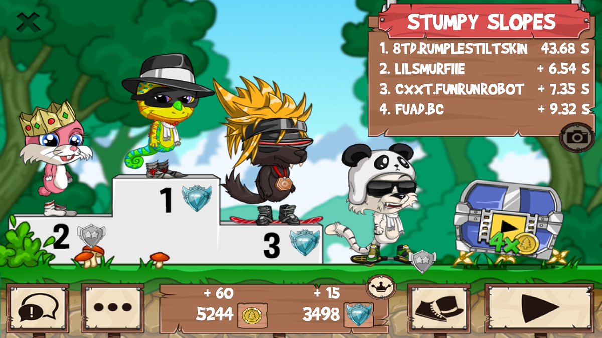Stiltskin_Rumpl's tweet photo. Gain more bearing deary! #8TD #funrun2 #Lilsmurfiie #Funrunrobot #BC https://t.co/xp4GwJBcRU