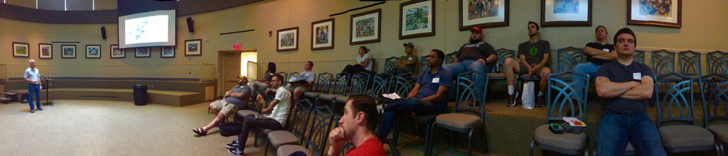 blickhan's tweet photo. @CardinalNow @vfabro speaking on IOT at #M3Conf! https://t.co/b75cJVGqTC