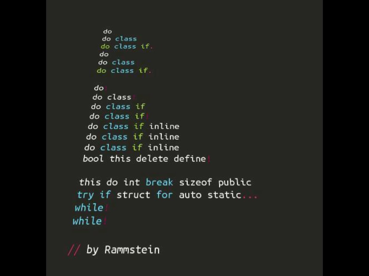 Devoxx's tweet photo. What if Rammstein were programmers? #FridayFunnies https://t.co/RrAiyb3OxJ