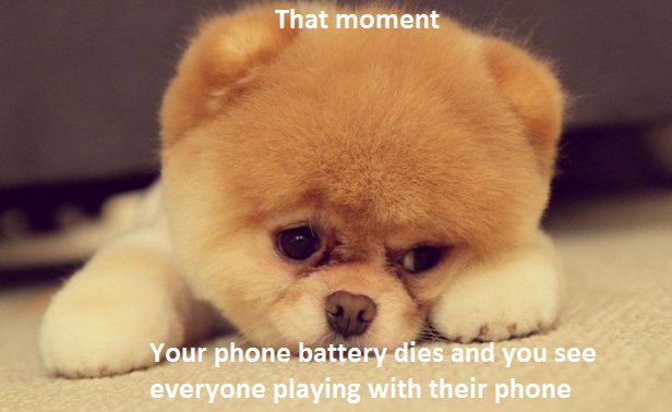 Rocketmobiel's tweet photo. Dat moment als je telefoon zijn batterij leeg is en iedereen op z'n telefoon zit https://t.co/TZj9arquiy