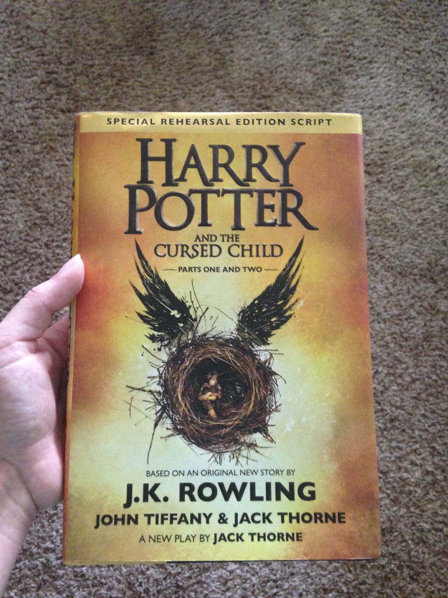 RebeccaESmith94's tweet photo. Thank God for express shipping and @jk_rowling. #getreading #CursedChild https://t.co/IsUyLlwpqm