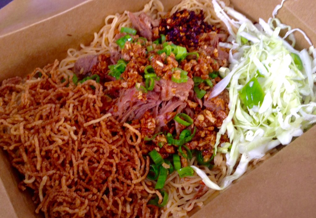 OtG: Mission Bay @ 4th St. W/ 3 of the bay's best food trucks! Featuring <a href="/WannaESF/">Wanna-E</a> "garlic noodles" 11-2pm