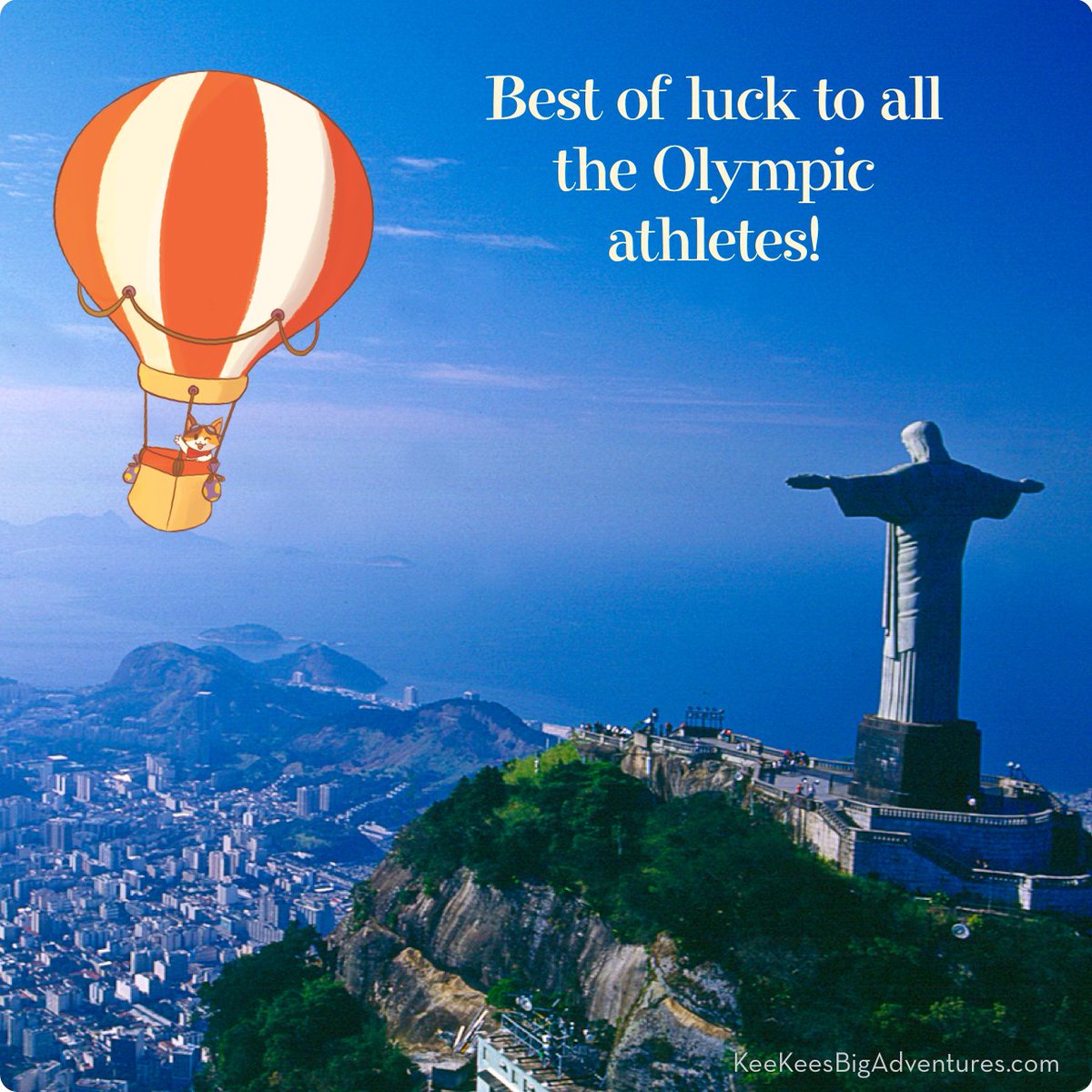 KeeKeeAdventure's tweet image. We salute all the Olympic athletes from around the world! Best of luck! #Olympics #Rio2016