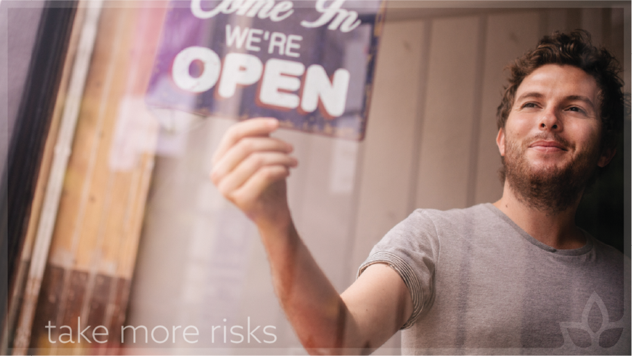 Take more risks. Live life. Evolve. #takerisks #evolve #evolvemyhome