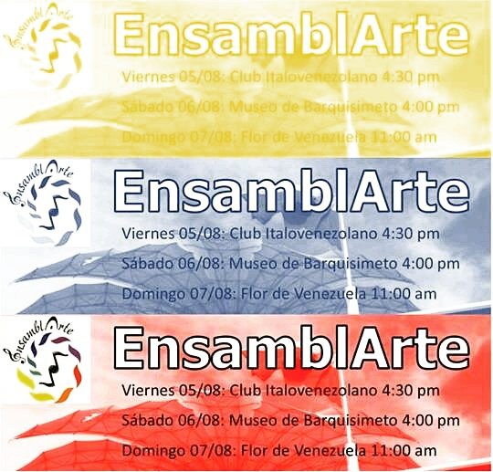 <a href="/EnsamblArte/">Grupo EnsamblArte</a> y <a href="/PiccolocoroCsp/">PICCOLO CORO</a> los invitamos al concierto coral 4:00pm Club ÍtaloVenezolano #barquisimeto