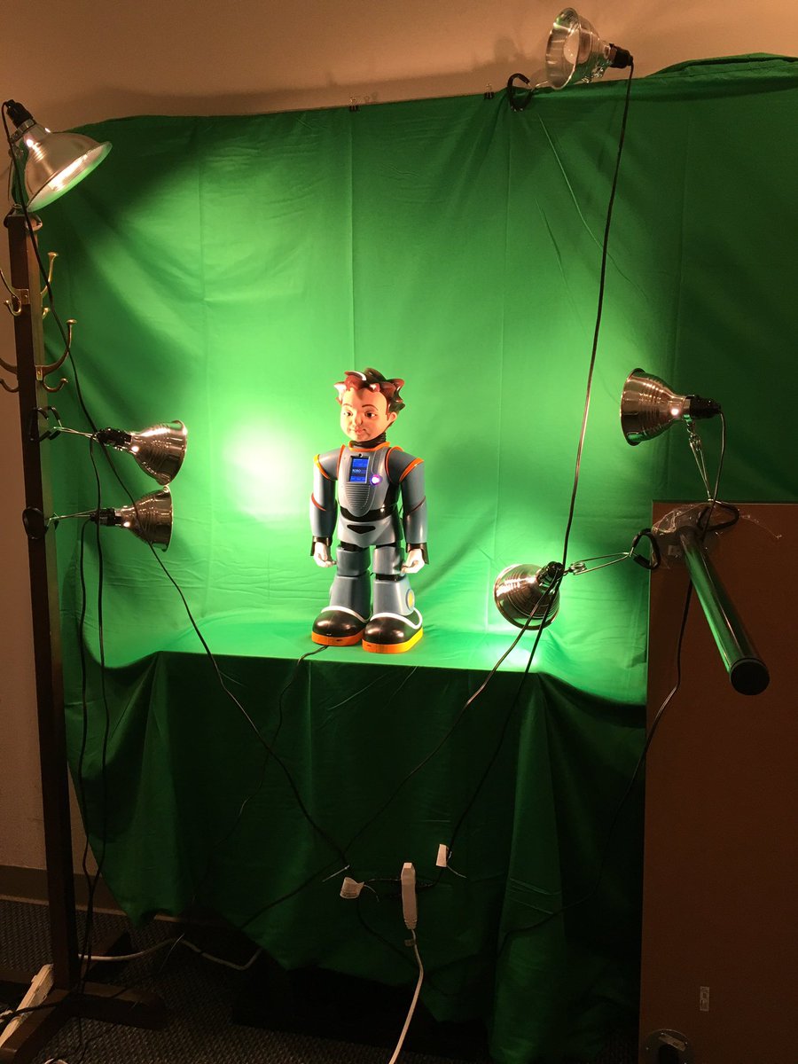 JettTheRobot's tweet image. Getting some head shots done before my big debut at the Palm Beach Math Conference next week!