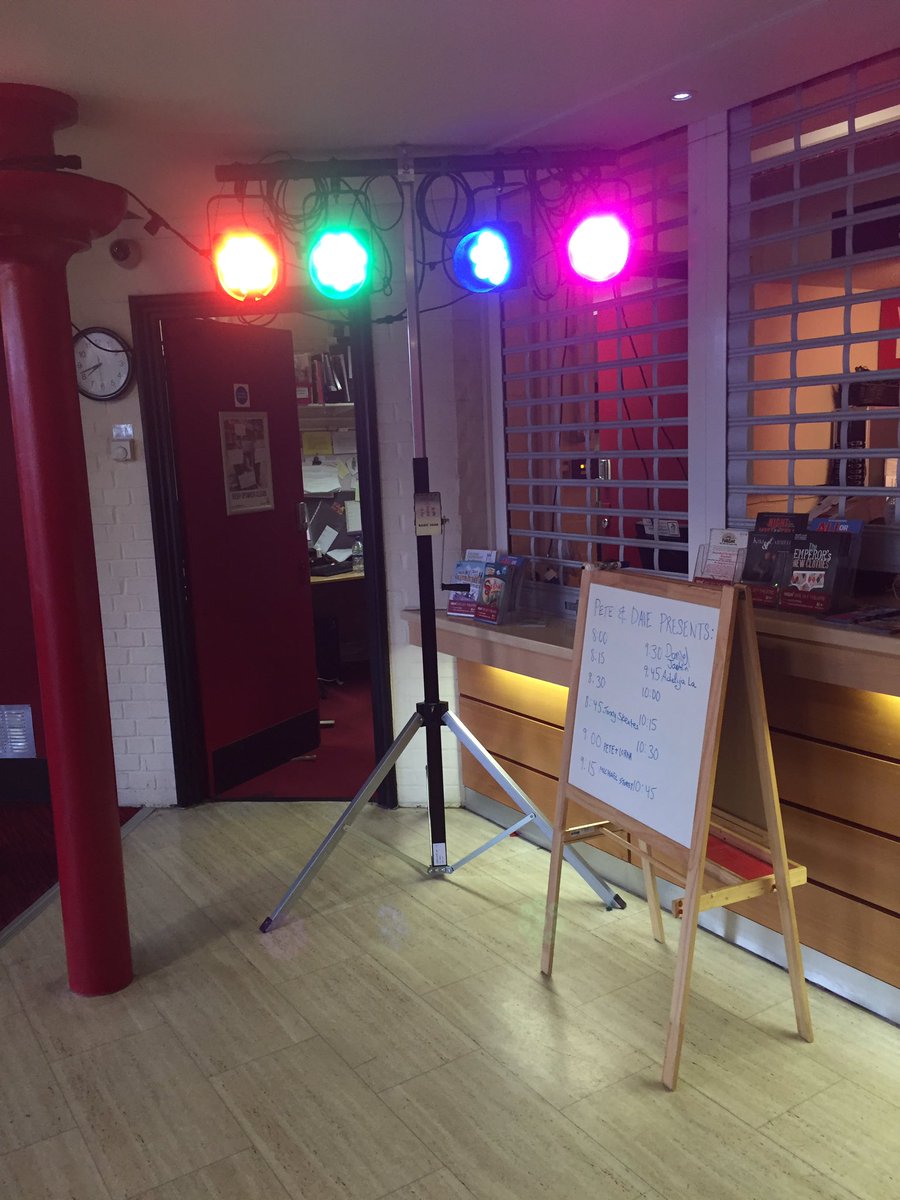 We're open and got some great acts already signed up! Get down to @NewWolsey and get playing! :)