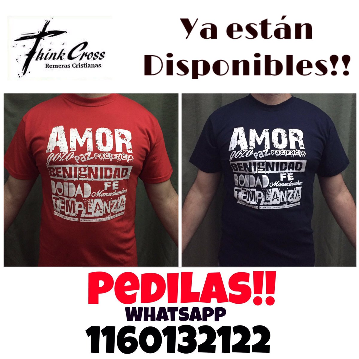 thinkcrossok's tweet image. No te quedes sin tus remeras!! Envios a todo el país!! Pedilas: 1160132122