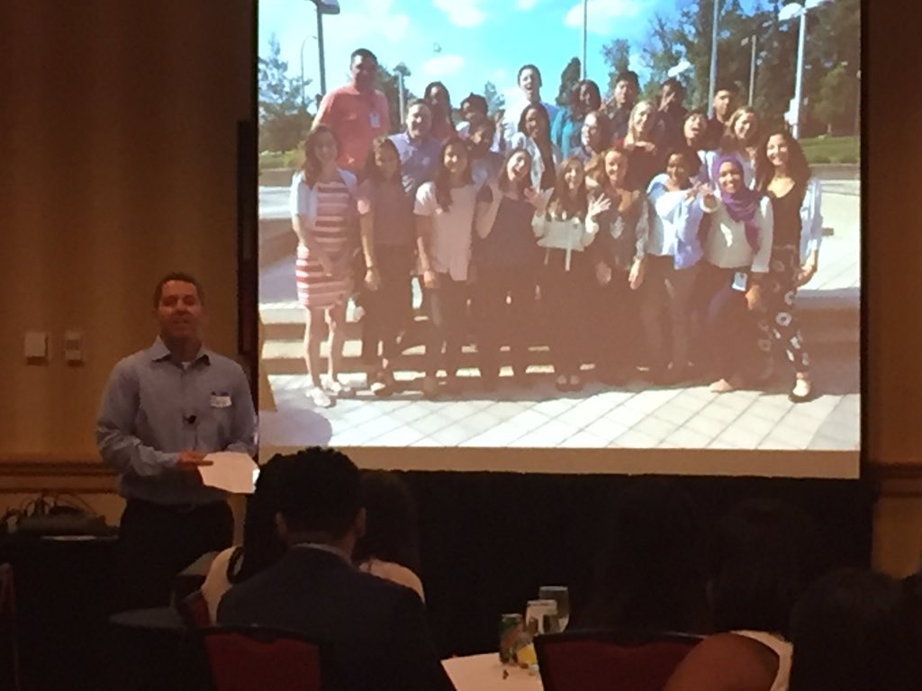 KPMidAtlantic's tweet photo. "If I can stress one thing, it is how valuable connections are," Jon Kunkle, @KPMidAtlantic CFO #interngraduation https://t.co/x4qTFYXR6f
