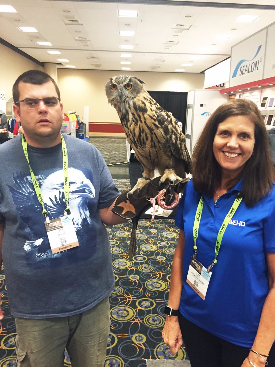 ultramshaw's tweet photo. At the @OutdoorRetailer Show in Salt Lake City with my wife &amp; VP of Operations, Dale Shaw! Guess WHO we saw? #ORshow https://t.co/n0Idr8lqR0