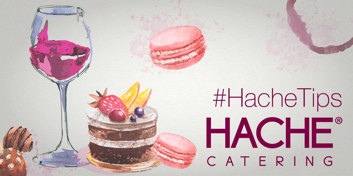 hachecatering's tweet photo. #HacheTips para vino rosado degústalo con platillos dulces o carnes frías 🍰🍮 https://t.co/YkPewBIqqE