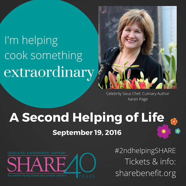 KarenAndAndrew's tweet photo. Join dozens of NYC's best chefs Sept. 19 @SHAREing's 40th ann'y event:  https://t.co/ckUEKVvItH https://t.co/NJfT5A5AUy