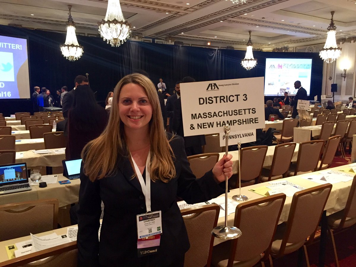 CCShea's tweet image. proud to be representing @MassBar YLD at @ABAYLD Assembly in San Francisco #yldannual16