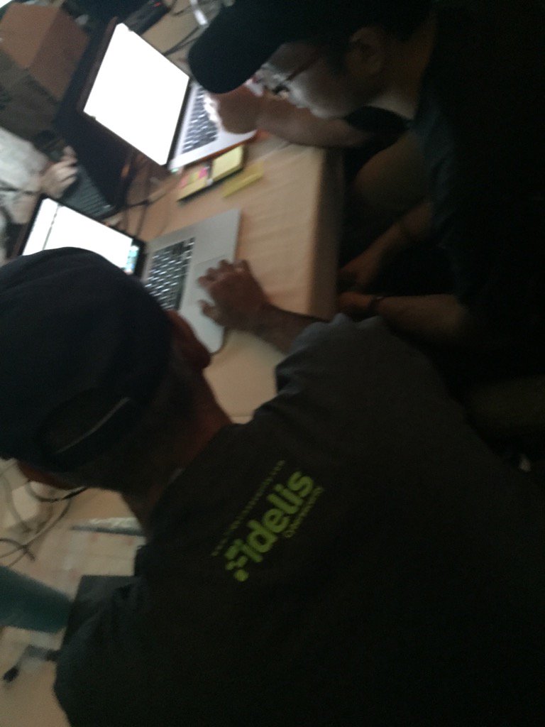 FidelisCyber's tweet image. Hunters using Fidelis Network to find unsecured info on wireless networks at wall of sheep