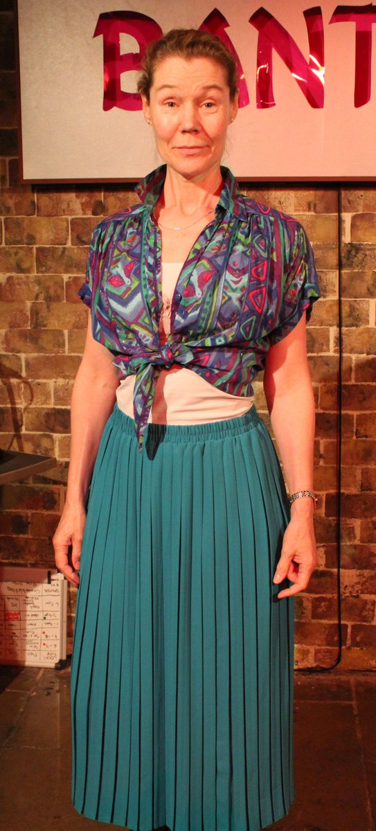 Kasia_Rozycki's tweet photo. fantastic #Costume by lovely @lindatheactor for @MegLak3 #VickyBarwell #SomethingForTheMen #DoubleBill @Imprisoned16 https://t.co/DhZF174ui0