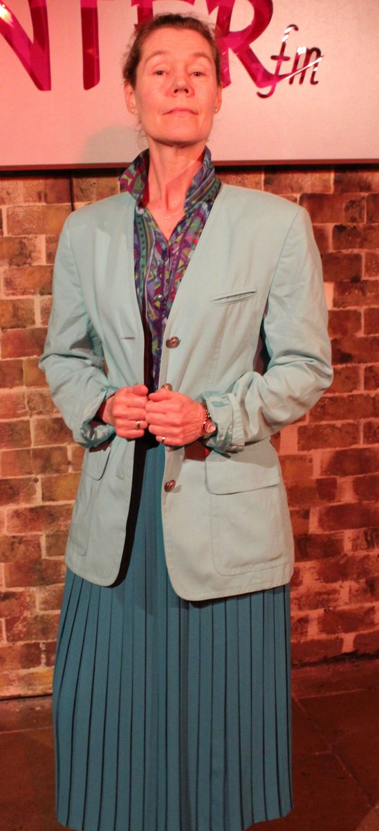 Kasia_Rozycki's tweet photo. fantastic #Costume by lovely @lindatheactor for @MegLak3 #VickyBarwell #SomethingForTheMen #DoubleBill @Imprisoned16 https://t.co/DhZF174ui0