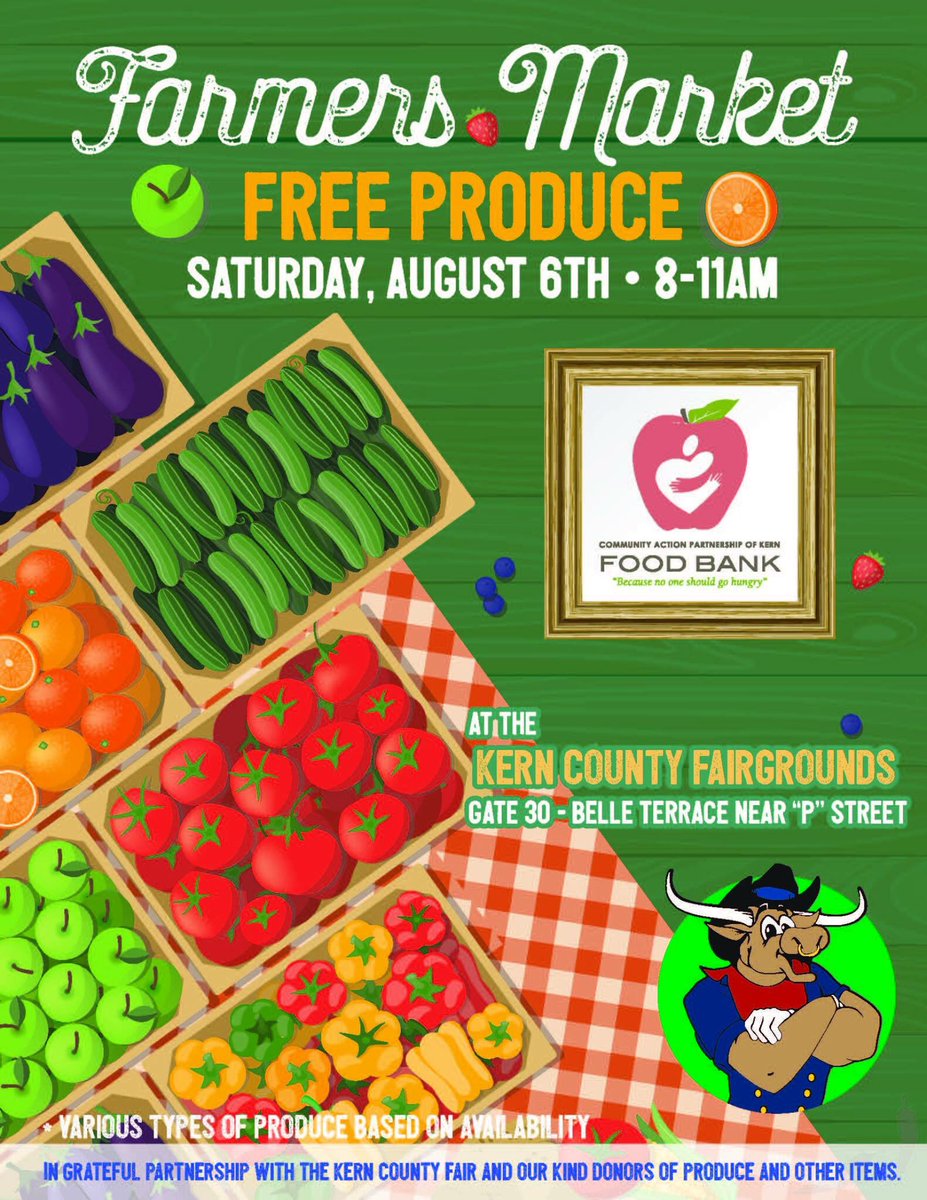 KernFoodPolicy's tweet photo. Tomorrow! Thanks to @CAPKFoodBank and their donors! https://t.co/FCksGui4Bp