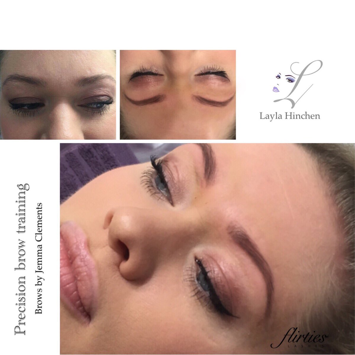 GetNailedFakeIt's tweet photo. Fab results from our @Flirtiesbeauty precision brow course this week well done ladies :) #browsonfleek #essex https://t.co/8PXpSumehg