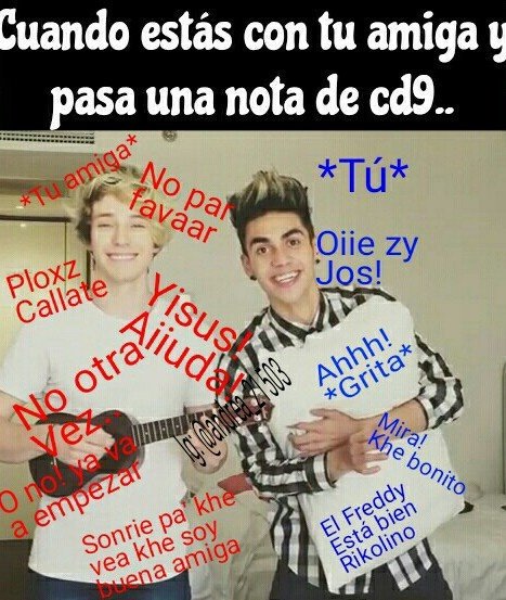 SoyGabiiOf_21's tweet image. Rt si estás igual tu y tu mejor amiga 😂
#CD9 #IFeelAlive #JosCanelaTrendy #CD9Video #KCAMexico