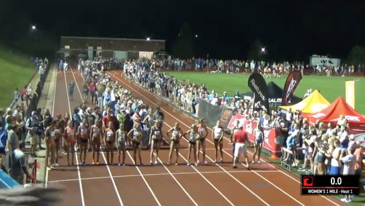 FloTrack's tweet image. HERE WE GO! #Miler16 bit.ly/2aLwcDc