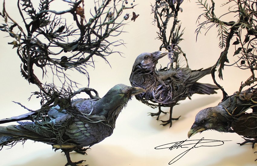 SNEAK PEEK: Opening spread from <a href="/EJewettsculptur/">Ellen Jewett</a>'s 12 page feature in beautiful.bizarre issue 014 - OUT 1 SEPT!