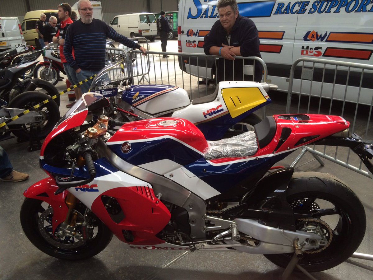 bfom2017's tweet photo. Want to see the amazing Honda RC213, less than 10 in the UK - come to BFoM https://t.co/ZmYLl0oVL1