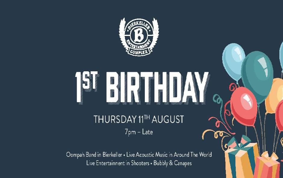 Get in touchto get on the Guestlost for @CDFBierkeller VIP 1st Bday bash! #weare1 #partytime #guestlistonly