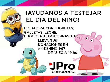JProComRiv's tweet photo. #RegalemosSonrisas #Sumate https://t.co/uDytKHNjHq