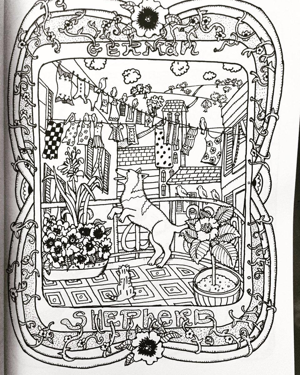 SistersThea's tweet photo. Image from #Dog's Life a #Suitssisters coloring book. https://t.co/6cg87Fy9A3