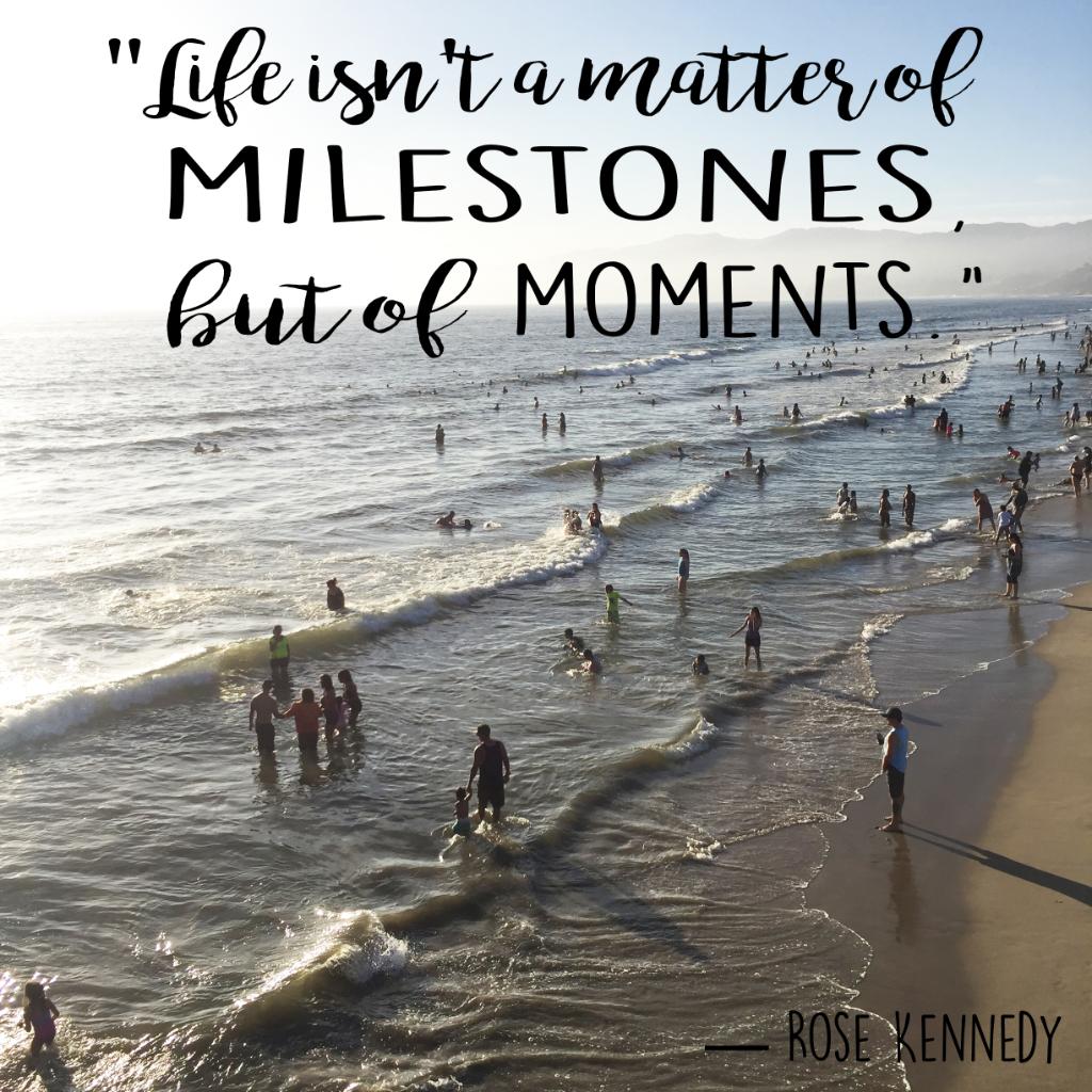 TOMS's tweet photo. "Life isn't a matter of milestones, but of moments." — Rose Kennedy https://t.co/LfdSKiUDPr