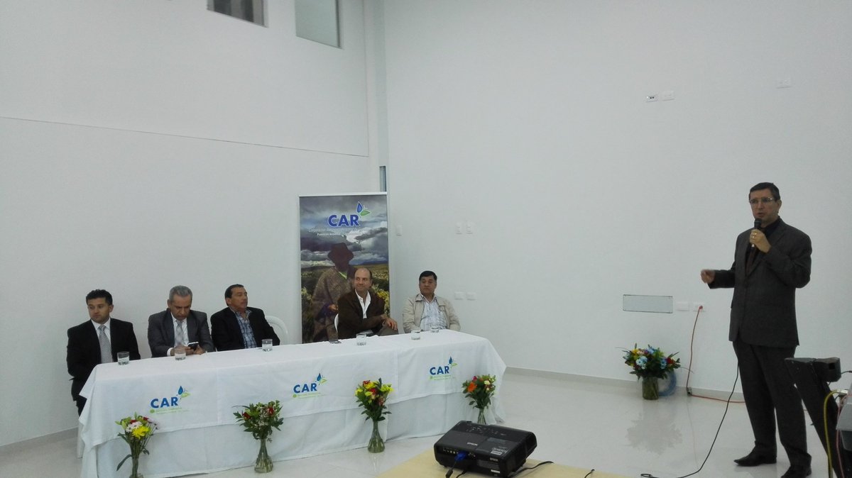 DLIA_CAR's tweet photo. Néstor Franco director @CAR_Cundi destaca los beneficios para la jurisdicción del nuevo Centro de Inv Ambiental https://t.co/SOmd5SWggZ