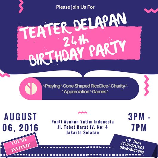 Hallo kaka dan abang semua jangan lupa hari ini datang ke panti ya menggunakan dresscode warna putih😊trima kasih