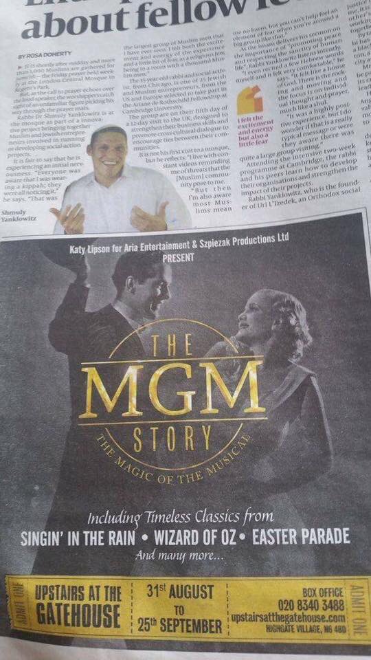 Rehearsals begin next Wednesday! :-)