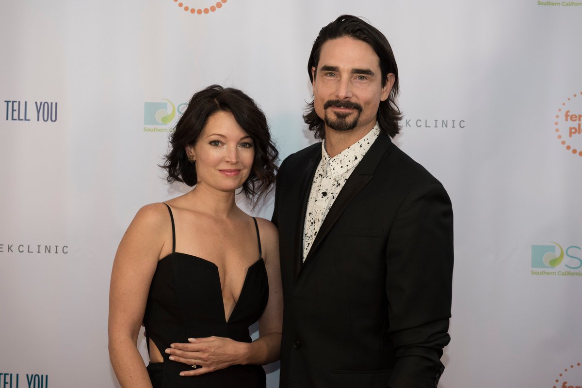 There they are, the names on the poster, our leads in IF I COULD TELL YOU. <a href="/AveryClyde1/">Avery Clyde</a> <a href="/kevinrichardson/">Kevin Richardson</a>