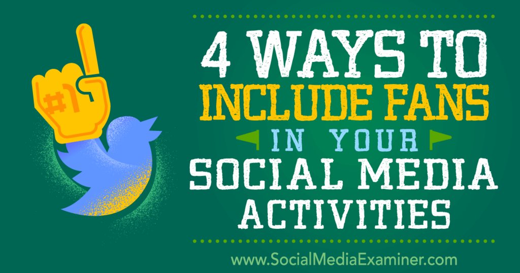 JulieJDavisVA's tweet photo. Including your fans increases #engagement and #buildscommunity :-) #socialmedia #socialmed… https://t.co/qp3dtRde8a https://t.co/PV9Q3E9zkO