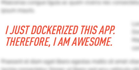 Dockerizing my first app: a how-to guide for #Docker newbies. Meet <a href="/heyawhite/">Owhite</a> of Joyent: joyent.com/blog/dockizing…