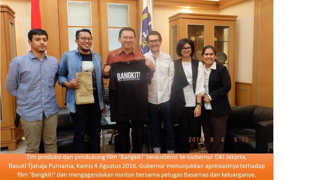 Terima Kunjungan Tim Film Bangkit, Ahok Suport Kebangkitan Film Nasional beritalima.com/2016/08/06/ter…