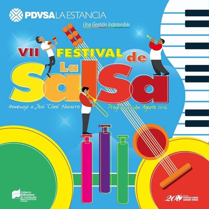 RLNSalsa's tweet image. VII festival de salsa homenaje a Cheo Navarro programación en la página de pdvsa la estancia
