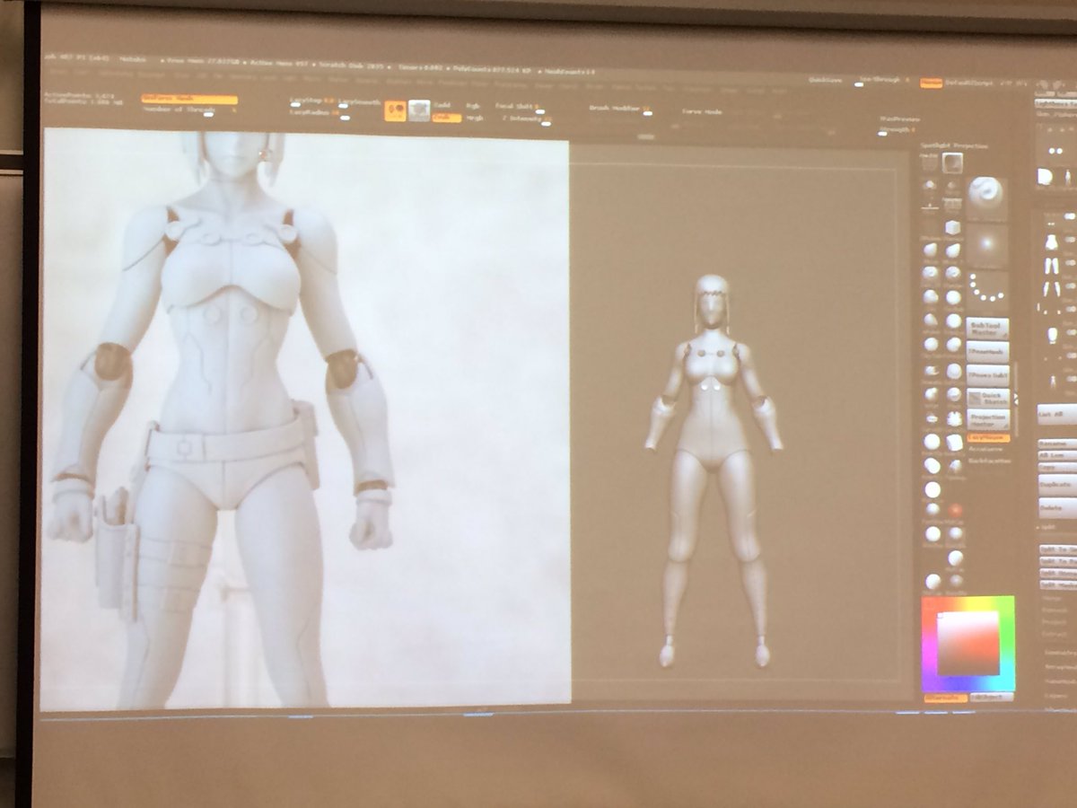 imagine_3d's tweet photo. And two hours in. Wow look at that progress! #Animethon #animethon23 #animethon2016 #yeg https://t.co/jUj4WAS1kT