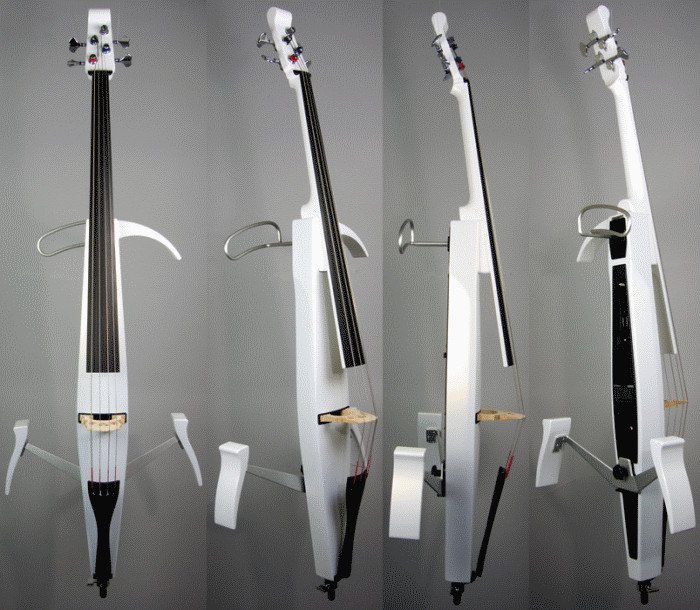 The <a href="/YamahaStrings/">Yamaha Strings</a> SVC50 Silent #ElectricCello is available here in custom Pearl White - electricviolinshop.com/cellos/yamaha-…