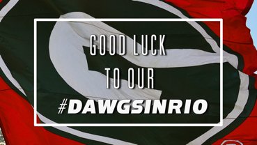 UGAAthletics's tweet photo. Good luck to our 25 athletes and four coaches who will be competing in Rio in the 2016 @Olympics! #DawgsInRio https://t.co/XvQ4zPATiA