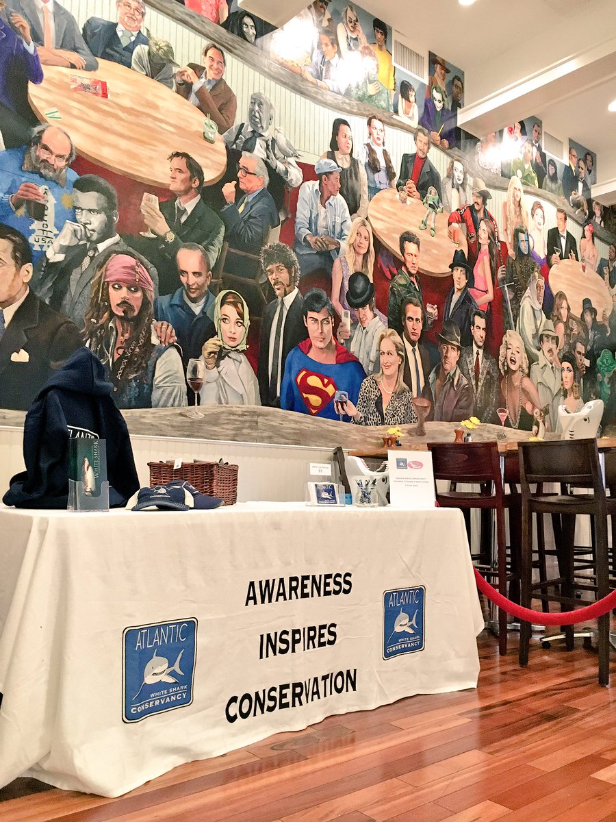 TheSharkCenter's tweet photo. Kicking off #SharkWeekCapeCod with our friends @ChathamOrpheum Can't wait for JAWS! @A_WhiteShark #Jawesome https://t.co/dRIQ7OOBVD