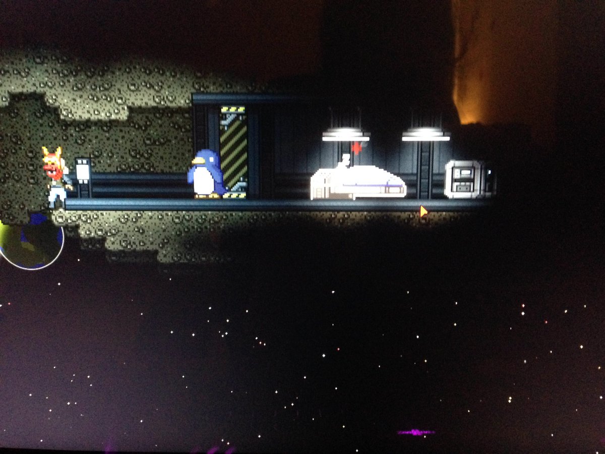 UnicornQuake's tweet photo. #starboundsecret ? Has anyone else found this? @FastieTheWolf https://t.co/0mnDQyZjSM