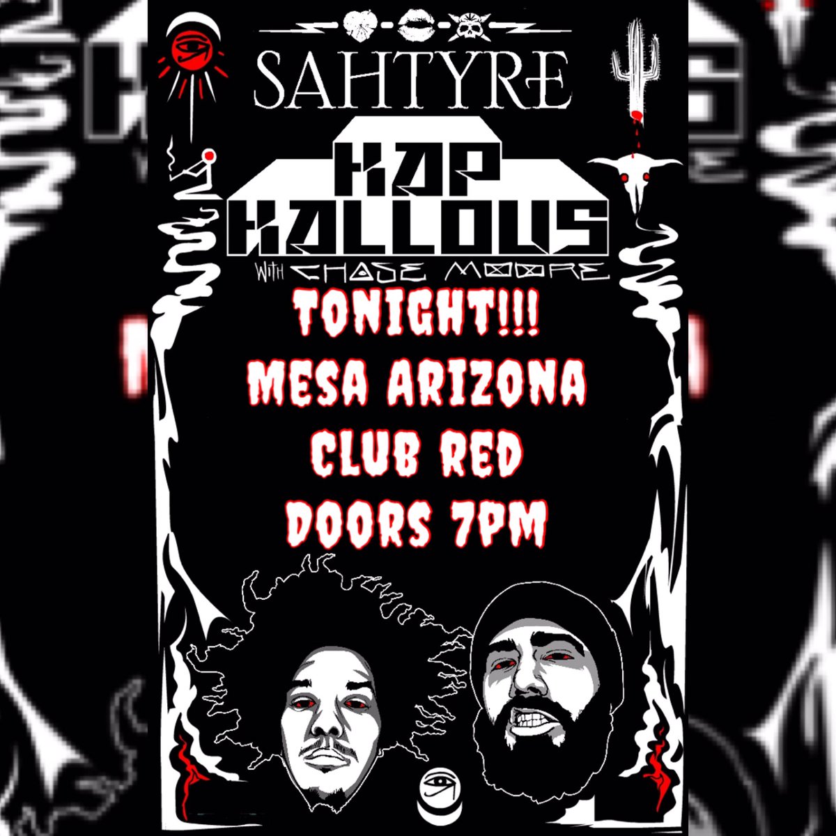 sahtyre's tweet photo. Mesa, AZ watup?? Hope y'all ready to party.  Doors @ 7pm 🤘😎🤘#hellofasummertour https://t.co/knHY6RqCX4